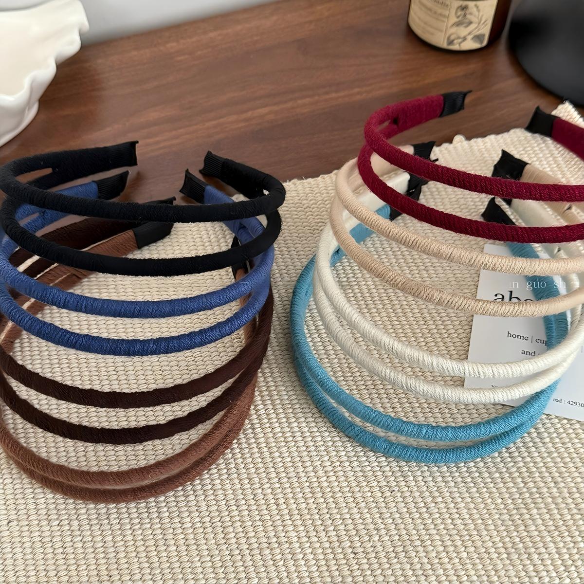 Double Strand Yarn Wrapped Headband