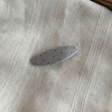 Fabric Pleated Polka Dot BB Clip