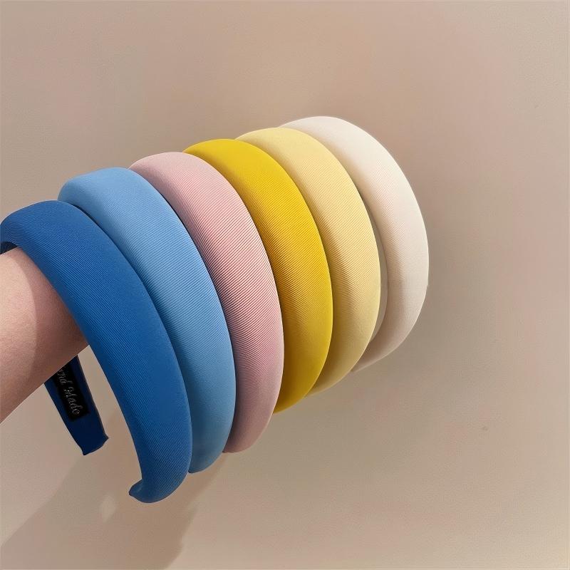 Solid Color Fabric High Top Headband