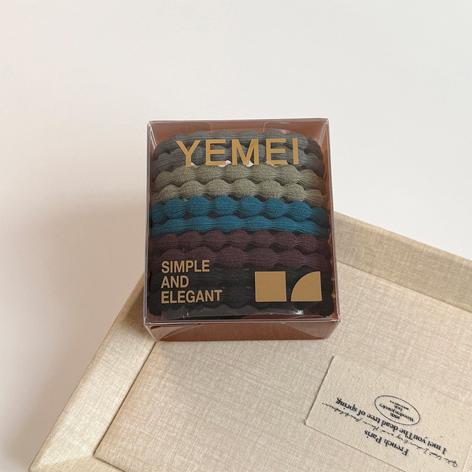 Boxed High Elastic Knotted Hair Ties
