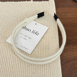 Minimalist Thin Wrapped Fabric Headband Women Simple Narrow Hair Hoop