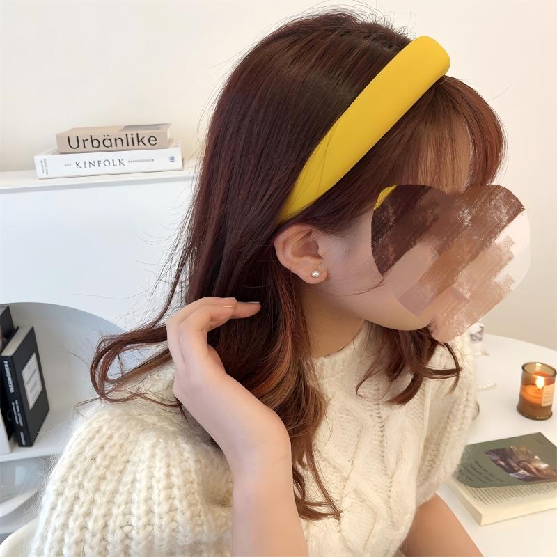 Solid Color Fabric High Top Headband