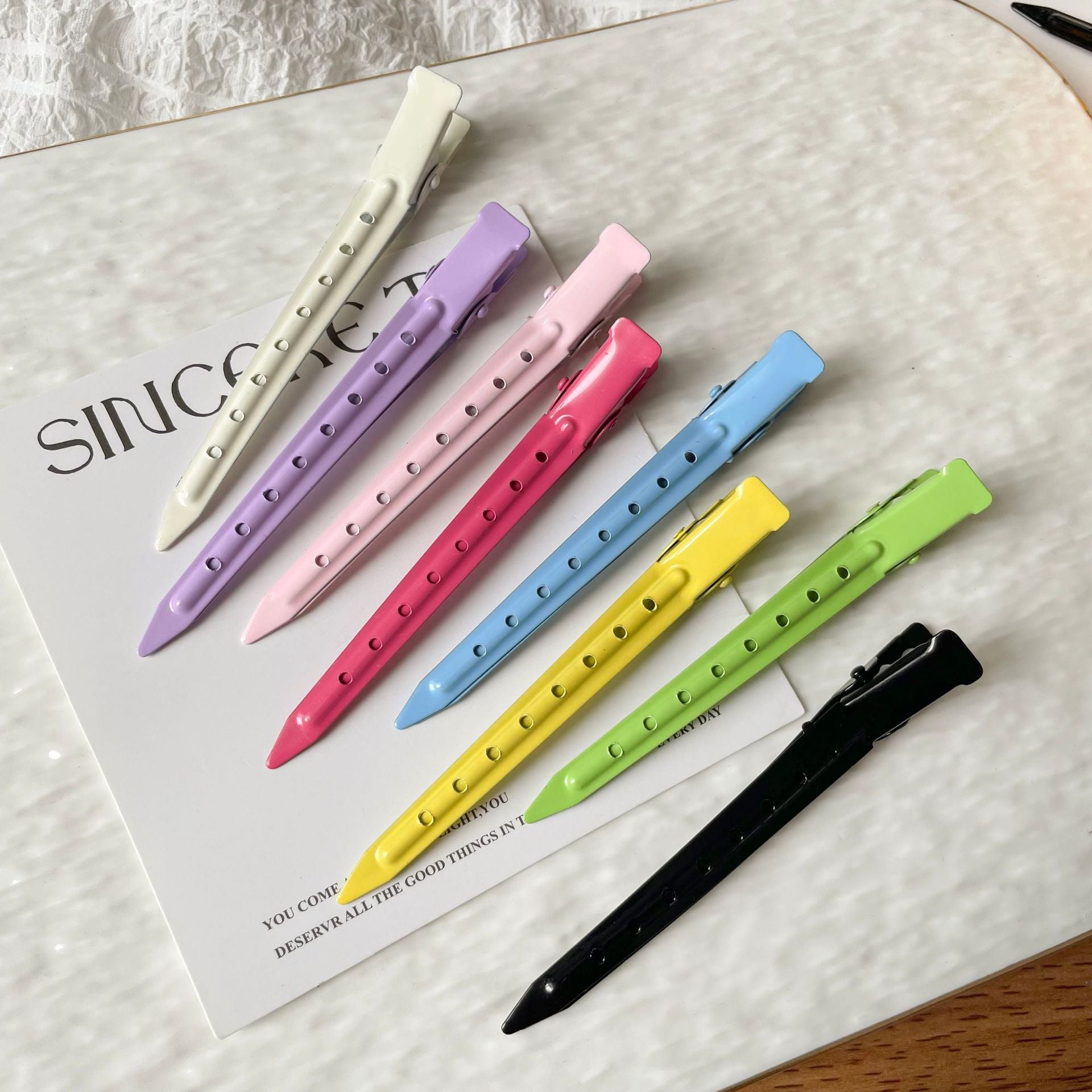 Candy Color Salon Styling Clips