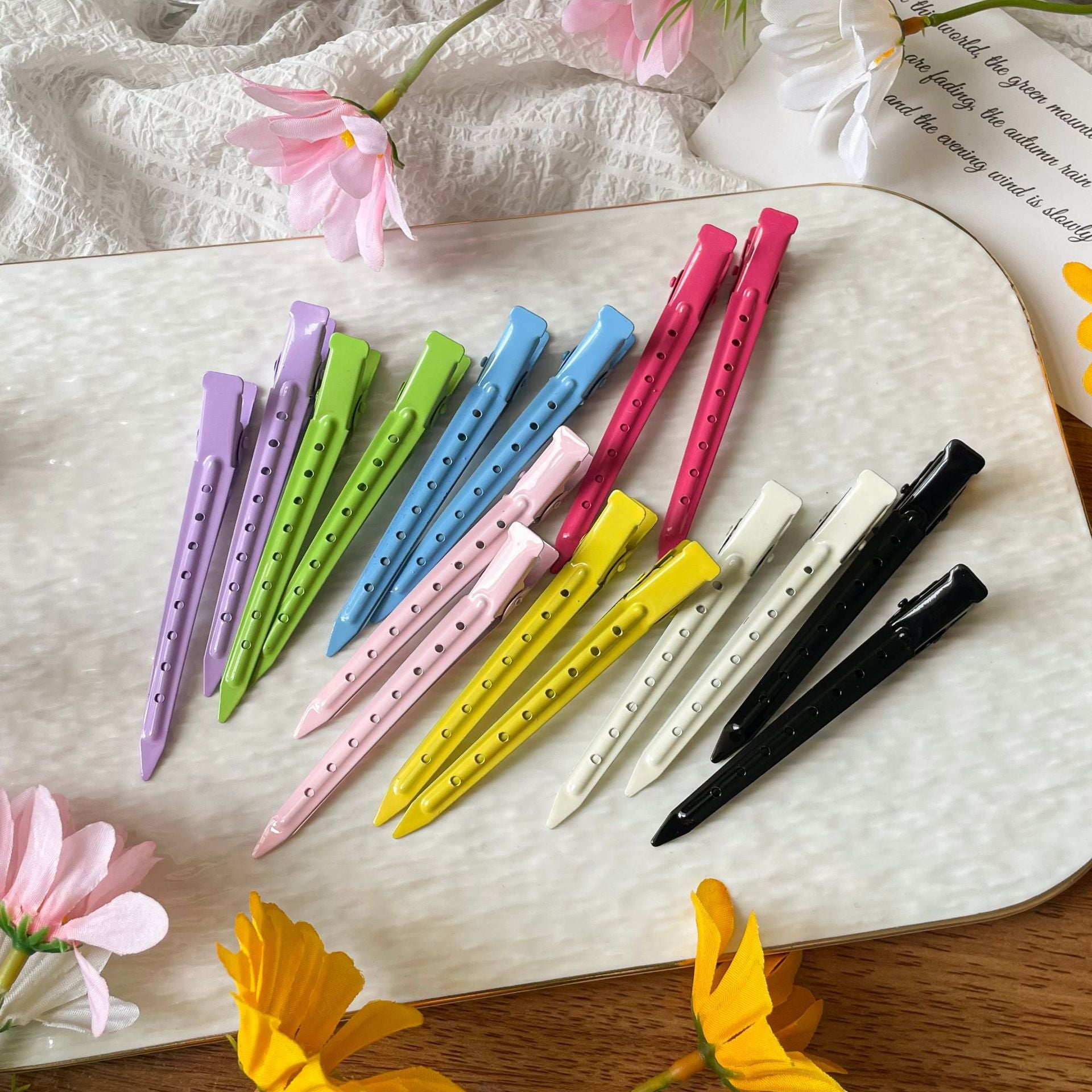 Candy Color Salon Styling Clips