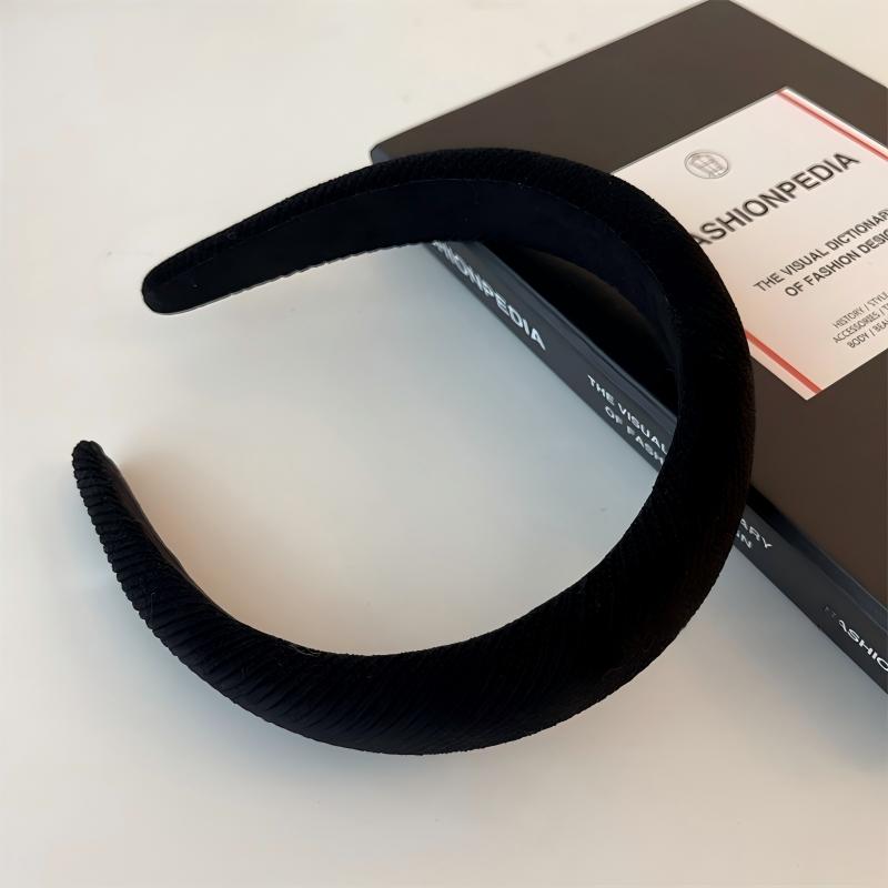 Textured Ribbed Padded Wide Headband Women Solid Color Hair Hoop Fashion Daily Hair Accessory