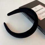 Textured Ribbed Padded Wide Headband Women Solid Color Hair Hoop Fashion Daily Hair Accessory