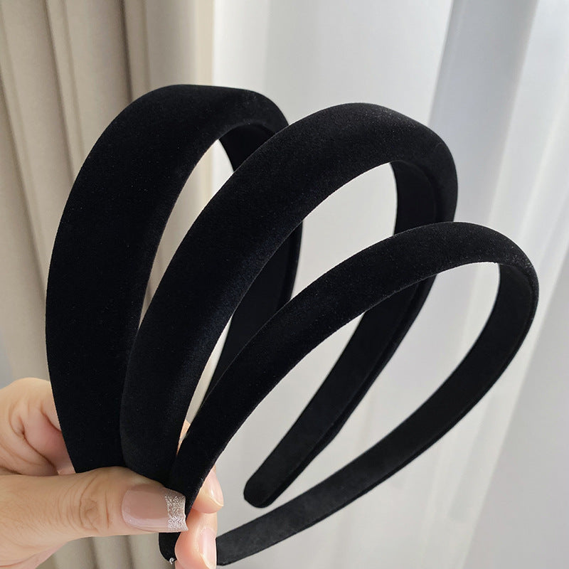 Black High Top Headband