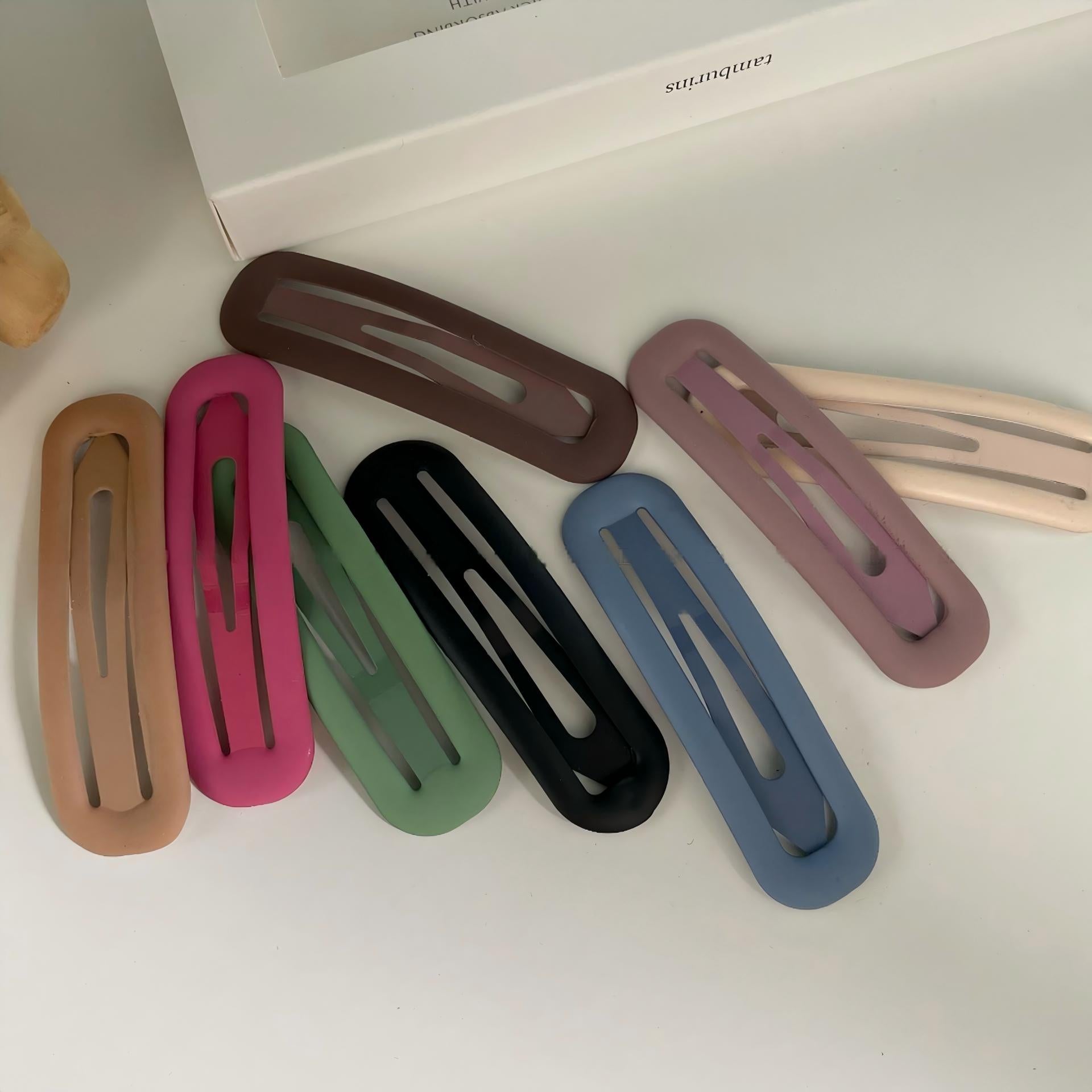 Candy Color Matte Minimalist BB Clip