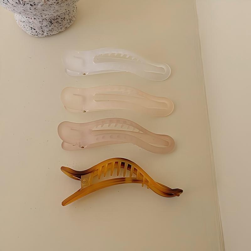 Candy Color Matte Duckbill Clip