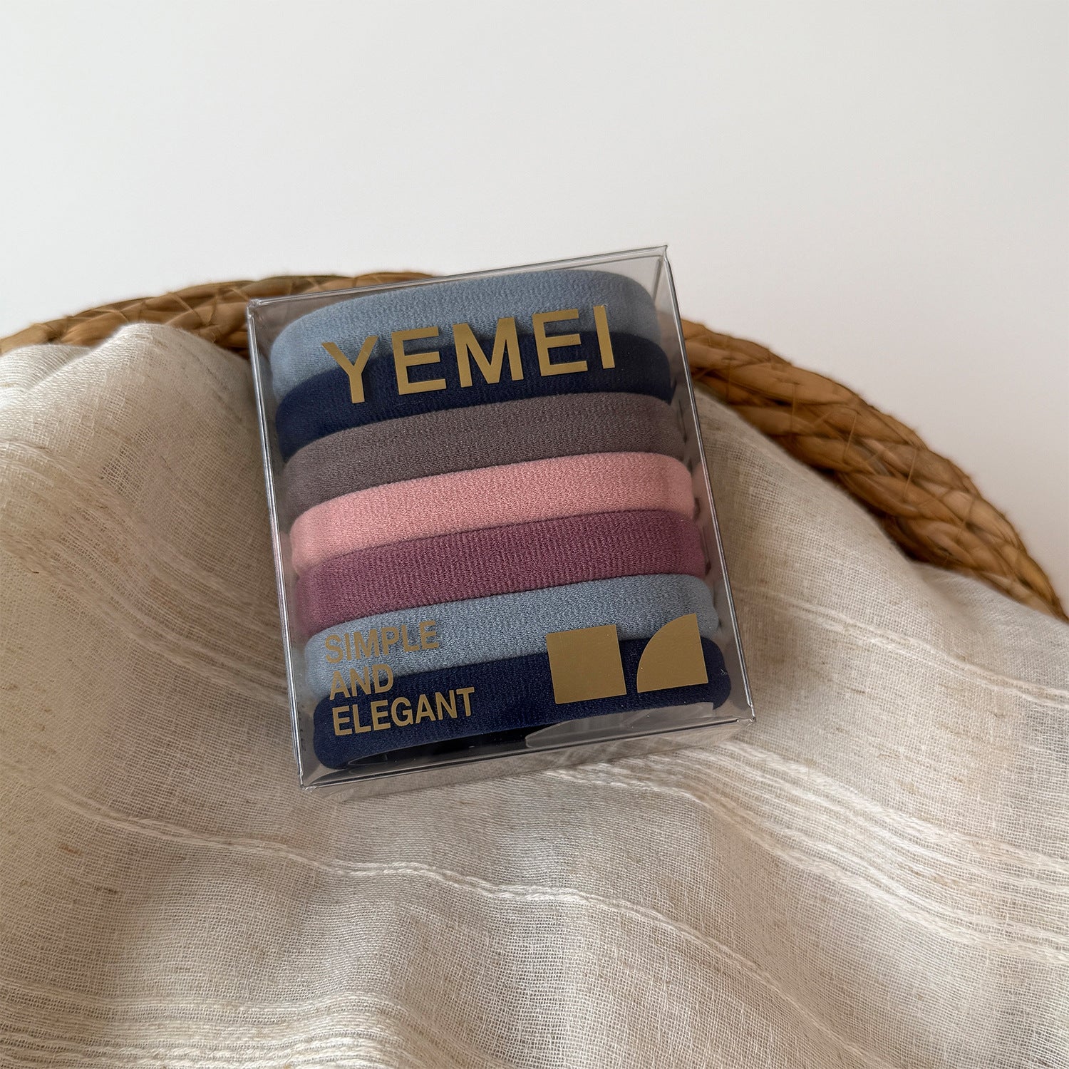 Boxed Minimalist High Elastic Hair Ties